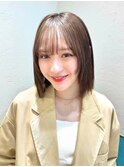 メルティカラー×似合わせカット×縮毛矯正×ボブ×立川