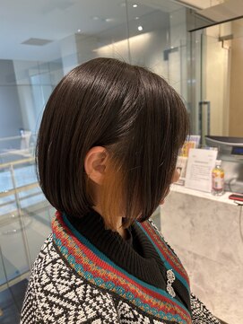 エイチ ヘア デザイン セカンド(h Hair Design 2nd.) 丸みボブ