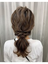 ピークヘア(PEAK HAIR)&nbsp;ヘアセット ☆ ローポニーヘアセット
