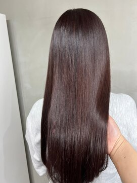 ジーナ 船橋(Zina) 髪質改善＊ロングレイヤーグレーベージュ＊美髪【Zina船橋】