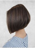 重めミディアムヘア20代30代40代50代大人女子艶髪