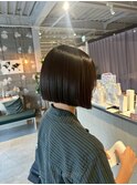美ライン×ミニマムワンレンボブ