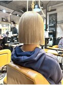 メルティカラー似合わせカットウェーブミディアム縮毛矯正