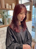 フレイムス ヘアアンドリラックス 吉川店(Frames hair&relax)&nbsp;ブリーチなしで育てる暖色カラー