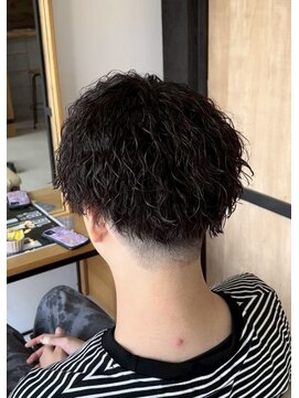 メンズギフト(men's GIFT) メンズツイストスパイラルマッシュツーブロック刈り上げ