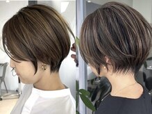 ジービージー前橋ミュグ(GBG前橋mugu)の雰囲気（#根本の白髪が伸びても気にならない、持続性のあるデザイン◎*）