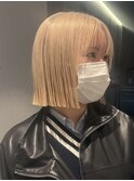 赤の残留を一回でホワイトベージュに