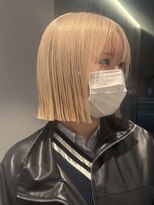 ユルク トウキョウ(jurk tokyo)&nbsp;赤の残留を一回でホワイトベージュに