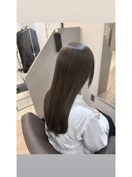 ジ エクト リアン 箕面店(The Ect Lien) グレージュカラー/髪質改善トリートメント/赤み消しカラー