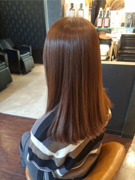 ローレン(LOREM) 艶々ロング11.23オリーブグレー