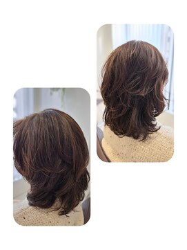 ふんわりパーマスタイル♪