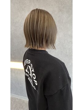 ラブズラフズ 下上津役店 (Loves Laughs) 20代/30代/人気のヘアスタイル！！切りっぱなしボブ♪