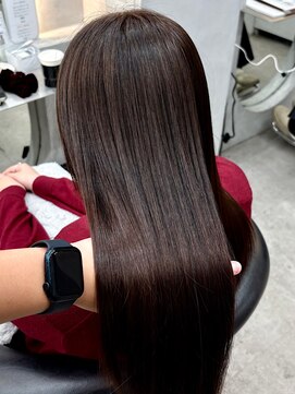 ロンドポレール 北千住(Lond polaire) グレーブラウン似合わせカット/バタフライカット/ダークアッシュ