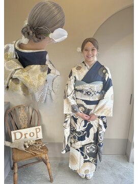 ドロップ ウタヅ(Drop UTAZU) 成人式ヘアスタイル