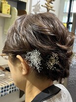 ナナマルサン(703)&nbsp;☆ゆるふわシニヨンアップ☆