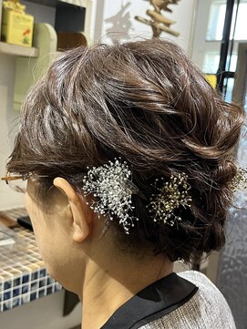 ナナマルサン(703) ☆ゆるふわシニヨンアップ☆