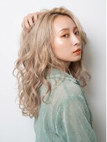 アッシュ 川口店(Ash)&nbsp;髪質改善/透け感グレージュ/前髪パーマ/ハイライト/川口駅/川口