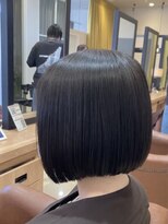 アース コアフュールボーテ 東松山店(EARTH coiffure beaute) シルクストレート_酸性ストレート_髪質改善_ミニボブ