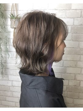 アイズ 渋沢(AIZU) イヤリングカラー/カラー/ブリーチ/白髪ぼかし/オージュア