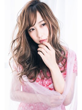 ミシェリー(misherry) ＊misherry セミロング髪質改善美髪　グレージュカール＊