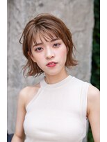 レニーバイエース(LANY by ACE)&nbsp;【LANY 横浜】 外ハネフェミニンショート×ブラウンベージュ