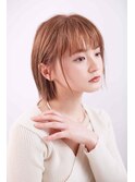 【ZEST八王子】切りっぱなしブラントボブ