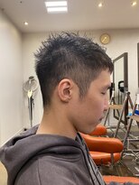 アヴァンス 北花田店(AVANCE) 【#スパイキーベリーショート】×メンズ黒髪ヘア