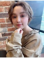 マージュ ギンザ(marju GINZA)&nbsp;こなれ大人グレージュショートボブ