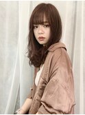 M.SLASH馬車道/ラベージュ/ピンクグレージュ/小顔/ストカールz2