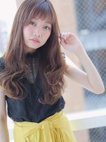 アグ ヘアー サンド 小倉守恒店(Agu hair sand)&nbsp;ランダムな毛先とセミウェットで大人可愛いスタイル