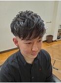 フェードカット×震災刈り 2Wayスタイル