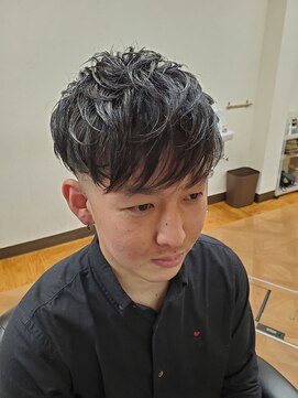 イナバ(Hair Life INABA) フェードカット×震災刈り 2Wayスタイル