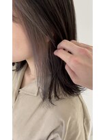 サルファ ヘアデザイン 名古屋 丸の内(S.ALPHA HAIR DESIGN)&nbsp;インナーシルバーボブ