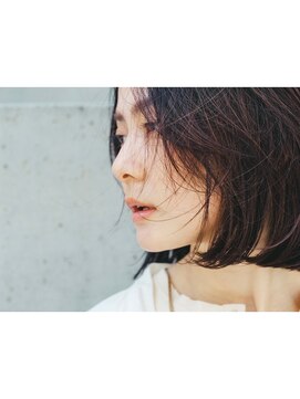 らふる其の二 センターパート モードなスリークボブ