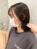 アースエレガンス 田町店(EARTH Elegance)&nbsp;ブルーのナチュラルイヤリングカラー