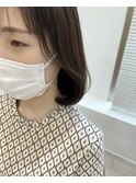 小顔ふんわり韓国ボブ