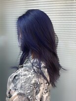 タミー 武蔵小杉(TAMMY)&nbsp;担当【HIRO】ネイビーラベンダーケアブリーチ