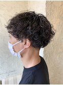 【新宿ペネロープ】マッシュ×波巻きパーマスタイル 担当 RYO