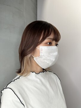 リーオオサカ(Lee Osaka) ベージュ系インナーカラー/kana