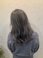 ユニコ(unico)&nbsp;バレイヤージュ×ラベンダーベージュ