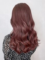 アイティー バイ アルバム 浦和店(IT by ALBUM)&nbsp;ピンクベージュ_チェリーブラウンフェミニンロング_ba406681