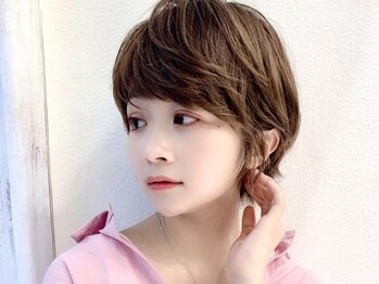 オークヘアー 小倉店(OAK hair)の写真/【北九州市小倉駅すぐ♪】可愛くてどこかオトナっぽい―。抜け感のある愛されショート・ボブに視線集中！