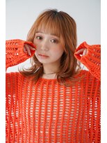 シェル 吉祥寺(shell)&nbsp;★大人かわいいワンカールグレージュカラーココアベージュロング