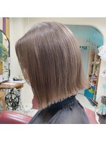 アトリエ イズム(ATELIe'R Isms...)&nbsp;大人可愛い 20代30代40代 ラベンダー 切りっぱなしボブ