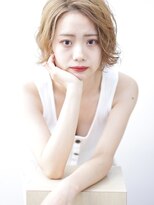 アンリ(Anli)&nbsp;【Anli☆岩瀬萌】ヌーディーヘア ミルクティーベージュ ブロンド