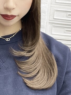 ネクストハラジュク(NEXT HARAJUKU) メルティーカラーフェミニンロング似合わせカット[原宿/表参道]