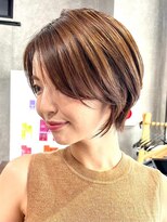 プルーヴ 秋葉原(prove)&nbsp;30代40代大人女性/前髪ありショートボブ/ショートヘア/髪質改善