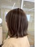 【人気No,3】カット+白髪ぼかしハイライト+Ninaトリートメント　17050円