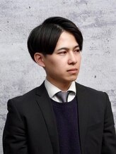 ロバーツ 国立(ROBERTS)&nbsp;ナチュラルセンターパート〈国立/男性/メンズ/バーバー〉