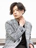 【メンズ人気No1♪】眉カット＋カラー+メンズカット￥8470